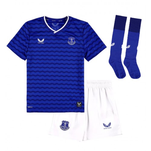 Everton Jack Grealish #18 Replika Babytøj Hjemmebanesæt Børn 2025-26 Kortærmet (+ Korte bukser)